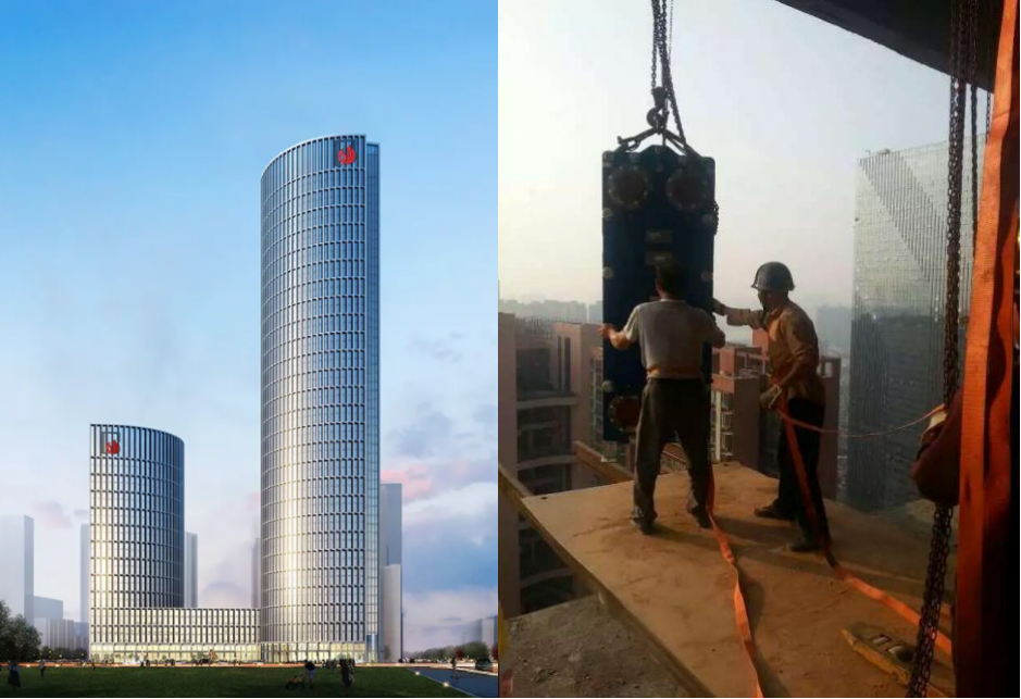 湖南日報(bào)傳媒中心板式換熱器